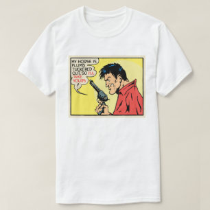 Golden Era Cowboy Cool • Outlaw Western Pop Art T-Shirt