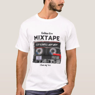 Golden Era Mixtape 90er Old School Hip-Hop Vibes T-Shirt
