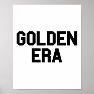 Golden Era Retro-Stil Old School Bodybuilding Sorg Poster
