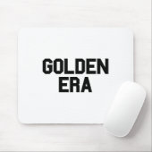 Golden Era Retro Style Old School Bodybuilding Wor Mousepad (Mit Mouse)