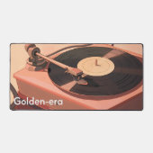 Golden-Era Spin: Classic Cuts Schreibtischunterlage (Vorderseite)