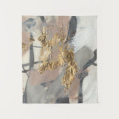 Golden erröten Sie Wandteppich (Vorderseite)