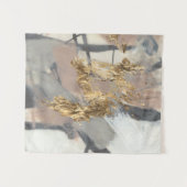 Golden erröten Sie Wandteppich (Vorderseite (Horizontal))