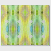 Golden, Esoterisch, Chakra-Schimmer Geschenkpapier (Flach)