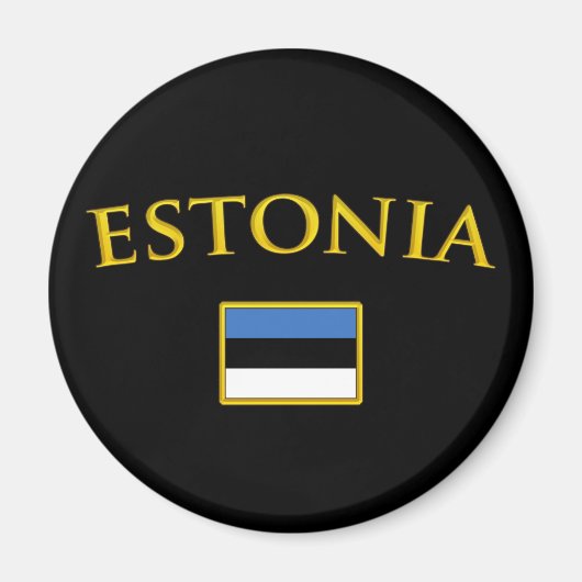 Golden Estland Magnet (Vorne)