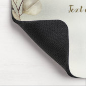 Golden Eucalyptus Foliage Shiny Elegante Mousepad (Ecke)