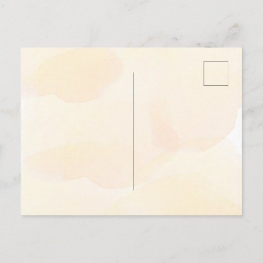 Golden eucalyptus folioof Erntedank Abendessen Einladungspostkarte (Rückseite)