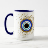 Golden Evil Eye Tasse (Links)