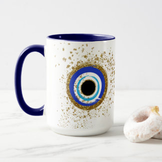 Golden Evil Eye Tasse