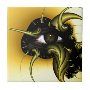 GOLDEN EYE FRAKTAL FLIESE