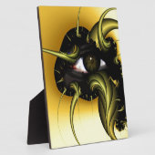 GOLDEN EYE FRAKTAL FOTOPLATTE (Seite)