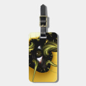 GOLDEN EYE FRAKTAL GEPÄCKANHÄNGER (Vorderseite vertikal)