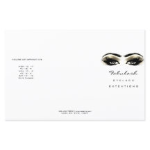 Golden Eyes Makeup White Lashes DL 3 Packungsbeila