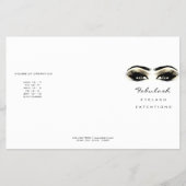 Golden Eyes Makeup White Lashes DL 3 Packungsbeila Flyer (Vorne)
