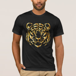 Golden Face Tiger T - Shirt