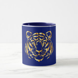 Golden Face Tiger Tasse