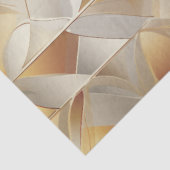 Golden Facets Tissue Wrapping Paper Seidenpapier (Ausschnitt)