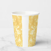 Golden Fairy Lights Paper Cup Pappbecher (Links)
