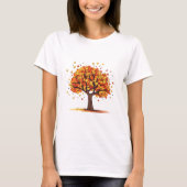 Golden Fall Tree T-Shirt (Vorderseite)