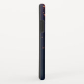 Golden Falling Stars Case-Mate iPhone Hülle (Hinten/Rechts)