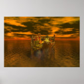 Golden Fantasy Angel Poster (Vorne)