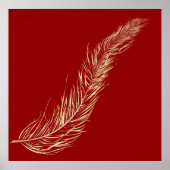 Golden Feather Poster (Vorne)