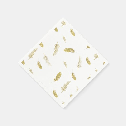 Golden Feather Serviette (Ecke)