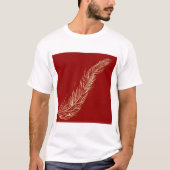 Golden Feather T-Shirt (Vorderseite)