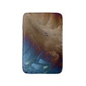 Golden Feathers Badematte (Vorderseite Vertikal)