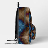Golden Feathers Bedruckter Rucksack (Links)