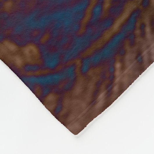 Golden Feathers Fleecedecke (Ecke)