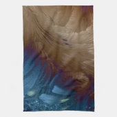 Golden Feathers Handtuch (Vertikal)