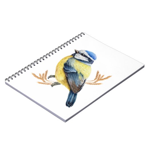 Golden Feathers Notizblock (Linke Seite)