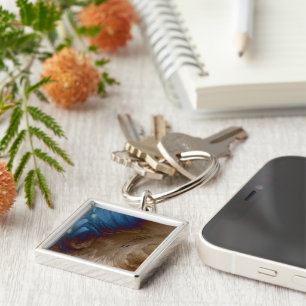 Golden Feathers Schlüsselanhänger