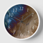 Golden Feathers Uhr (Vorderseite)