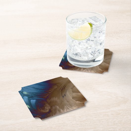 Golden Feathers Untersetzer (Vor Ort)