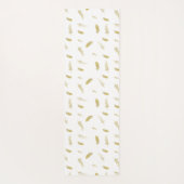 Golden Feathers Yogamatte (Rückseite)