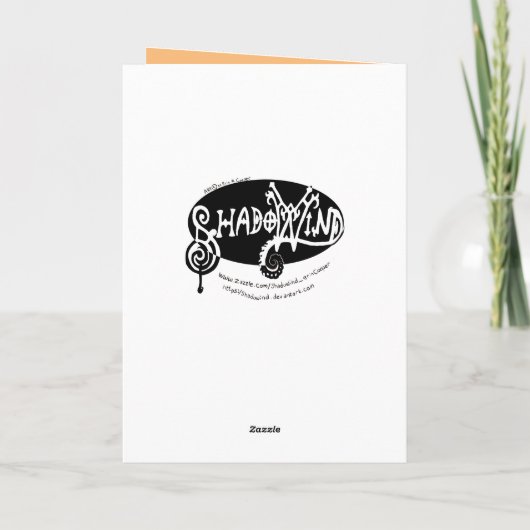 Golden Feilds Mule Deer Karte (Rückseite)