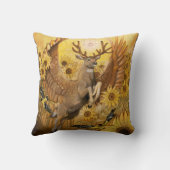 Golden Feilds Mule Deer Kissen (Rückseite)