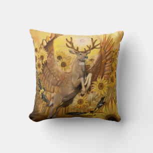 Golden Feilds Mule Deer Kissen