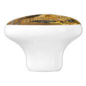 Golden Feilds Winged Mule Deer Keramikknauf (Seitenansicht)