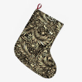 Golden Fern Großer Weihnachtsstrumpf (Vorderansicht (hängend))