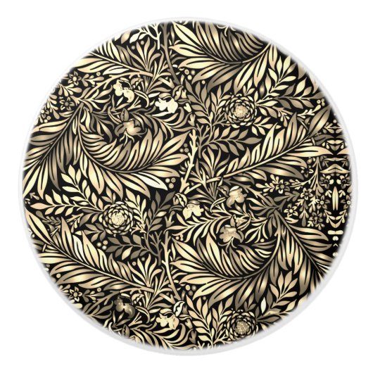 Golden Fern Keramikknauf (Vorderseite)