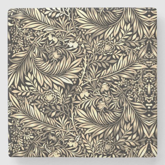 Golden Fern Steinuntersetzer (Vorderseite)