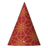 Golden Festive Starry Partyhütchen (Links)