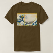 Golden Fibonacci Wave T-Shirt (Design vorne)