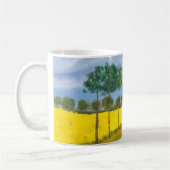Golden Fields and Path Kaffeetasse (Links)