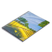 Golden Fields and Path Notizblock (Linke Seite)