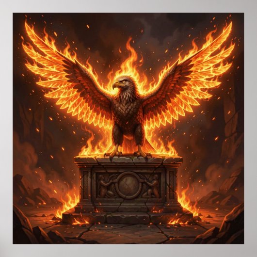 Golden Fire: Die heilige Herabkunft Poster (Vorne)
