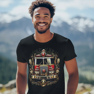 Golden Fire Motor Hero T-Shirt